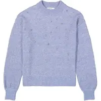 Garcia femme Pull, XXL, Bleu