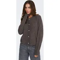 JDY Cardigan 'JDYLUMI' brun foncé