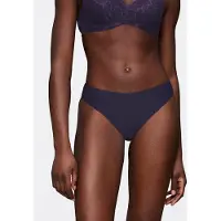 Triumph Slip ' Red Label Body Make-Up Illusion Lace ' bleu foncé / violet