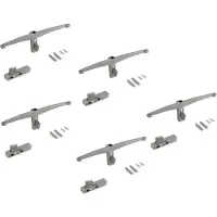 Emuca Zero Support Game For A Wooden Shelf Argenté