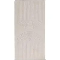 vidaXL Tapis rectangulaires GALATI Crème 150 x 80 cm