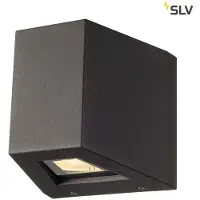 SLV Out Beam Applique IP44 Beam Up/Flood down anthracite LED