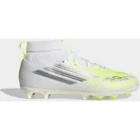 Adidas F50 Sparkfusion League Mid Cut Fg/ag Junior Football Boots Jaune EU 35 1/2 Enfants
