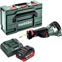 Metabo SSEP 18 LT Scie sabre sans fil 18 V 32 mm + 1x batterie LiHD 8,0 Ah + chargeur + Metabox