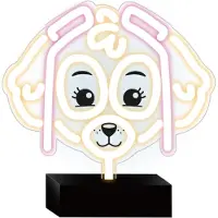 Spin Master Paw Patrol LED lumière néon décoration de nuit pour la chambre d'enfant Skye avec support