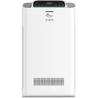 Heinner Purificateur d'air HPA-318WIFI, CADR 318 m³/h, 38 m²,tactile avec écran, contrôle WIFI, télécommande, filtre HEPA H11, générateur d'ions négatifs, capteur PM 2.5, Vert/Jaune/Rouge