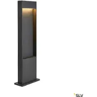 SLV Flatt Pole 65 cm Lampadaire aluminium anthracite IP65 Couleur de lumière commutable LED