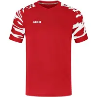 Jako Wild Maillot Manches Courtes Hommes - Rouge Sport / Blanc | Taille: M