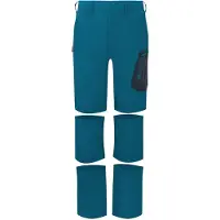 TROLLKIDS Preikestolen Double Zip-off Pants Bleu 134 cm Enfants