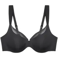 Triumph Bmu Illusion Curve W01 R Bra Noir 90 / D Femme
