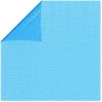 vidaXL Couverture de piscine bleue 417 cm PE