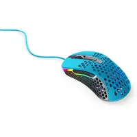 XTRFY XG-M4-RGB-BLUE M4 RGB Gaming Maus kabelgebunden miamiblau