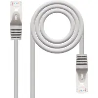 Nanocable Nano Cable 10.20.0815 - Câble Ethernet RJ45 Cat.6 FTP AWG24, Gris, 15mts