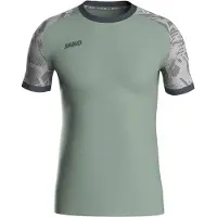 Jako Iconic Maillot manches courtes homme - Vert menthe / Soft Grey / Anthra Light