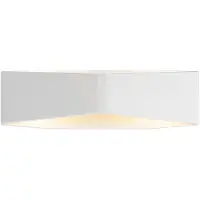 SLV Big Cariso LED Applique murale 35 cm blanc 2x 9W LED, 3000K