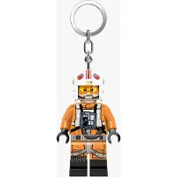 LEGO Porte-clés lampe torche Star Wars, Luke Skywalker, pilote. Porte-clés Star Wars