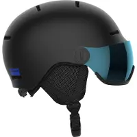 Salomon - Casque de ski/snowboard - Orka Visor Black - Taille Enfant M - Noir