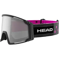 Head - Masque de ski - Neves Pro 5K Race Vis RD + SL en Silicone - Taille L - Noir