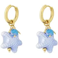 Cala Rose Boucles d'oreilles 'OCEAN STAR' bleu