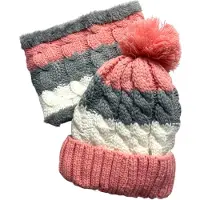 Kumixi Bonnet 'Set: Mütze & Loop Schal' abricot