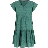 Protest Bykes Short Sleeve Short Dress Vert XL Femme