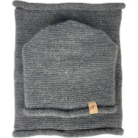 Kumixi Bonnet 'Set' anthracite