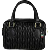 DrachenLeder Sacs à main noir