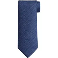 Suitable Soie Cravate Two Toned Foncé Bleu Bleu foncé