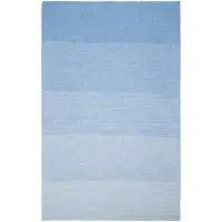 Marc O'Polo Plaid Nordic Knit Melange Denim Blue 24-130 x 170 cm