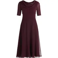 Vera Mont Robe de cocktail lie de vin