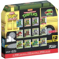 Funko POP! Bitty Pop ! Teenage Mutant Ninja Turtles 1 Et Figure De T-shirt À Manches Courtes Multicolore,Golden Multicolore,Golden One Size