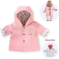 Corolle Mes Vêtements De Poupons BB30 CIRÉ RÉVERSIBLE WEEK-END À PARIS