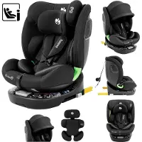 Tulano Autositz Loom 35 Schwarz (Siège pour enfant, Norme ECE R129/i-Size)