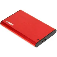 IBox Boîtier HD-05 pour disque dur/SSD rouge 2,5"