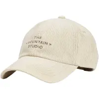 The Mountain Studio Cord Classic Cap Beige