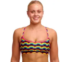 Funkita Fks026 Medium Impact Sports Bra Multicolore S Femme