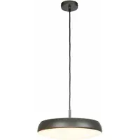 Briloner Suspension luminaire LED Ø35x120 cm rond 14,5 W 1800 lm 3000 K blanc chaud bronze anthracite métallisé - Suspension pour salle à manger cuisine salon