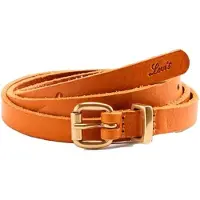 Levis Accessories Dillon Narrow Belt Orange 105 cm Femme