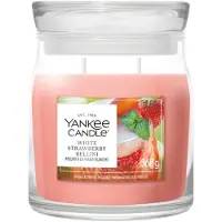 Yankee candle White Strawberry Bellini bougie parfumée 368 g