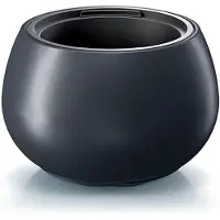 Prosperplast 32l Heos Collection 43.6x43.6x27 Cm Flowerpot Noir