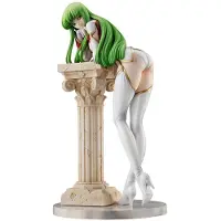 Megahouse Statue en PVC G.E.M. de Code Geass : Lelouch of the Rebellion, version C.C. en tenue de pilote, à l’échelle 1/8, hauteur 20 cm.