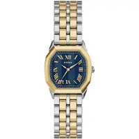 Fossil Montre à affichage analogique 'HARLOW' or / argent