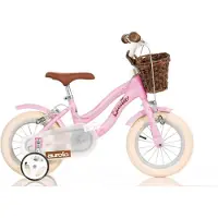 Dino Bikes Vélo Fille Aurelia Rétro Rose 12 Pouces