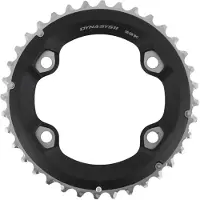 Shimano Xt 2x11s Chainring Argenté 26t