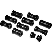 BLACK BEARING 42-68/73-24/gxp-b5 Bottom Bracket Cups Noir 68/73 mm