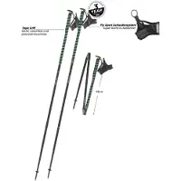 Komperdell Fxp Composite Trail Poles Argenté 120 cm