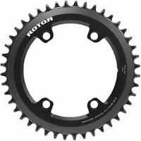 Rotor 1x Bcd 110 4b Universal Tooth Chainring Argenté 58t