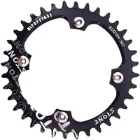 Stone 104 Bcd Chainring Argenté 32t