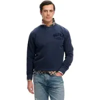 Superdry Vintage Athletic Tonal Crew Sweatshirt Bleu 3XL Homme