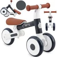 Momi Vélo pliant Dex sans pédales, Graphite,